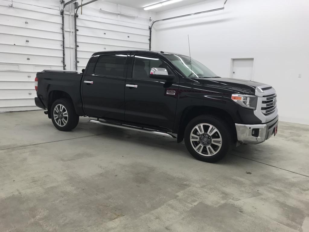 Pre-Owned 2018 Toyota Tundra Platinum Crew Cab Short Box Truck in Coeur