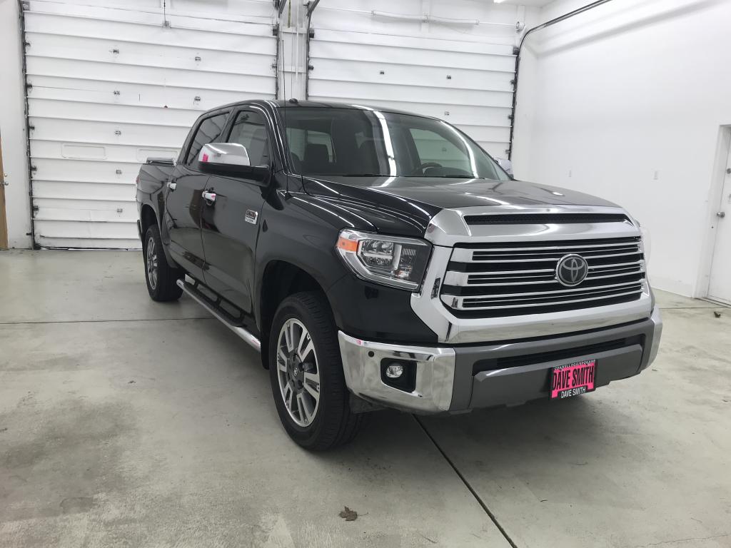Pre-Owned 2018 Toyota Tundra Platinum Crew Cab Short Box Truck in Coeur